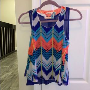 two piece blouse vintage havana